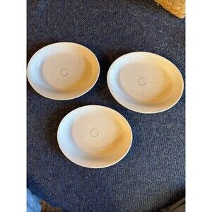 Amko United Airlines First Class Oval Baking / Salad Dishes PL033 ~ Set of 3
